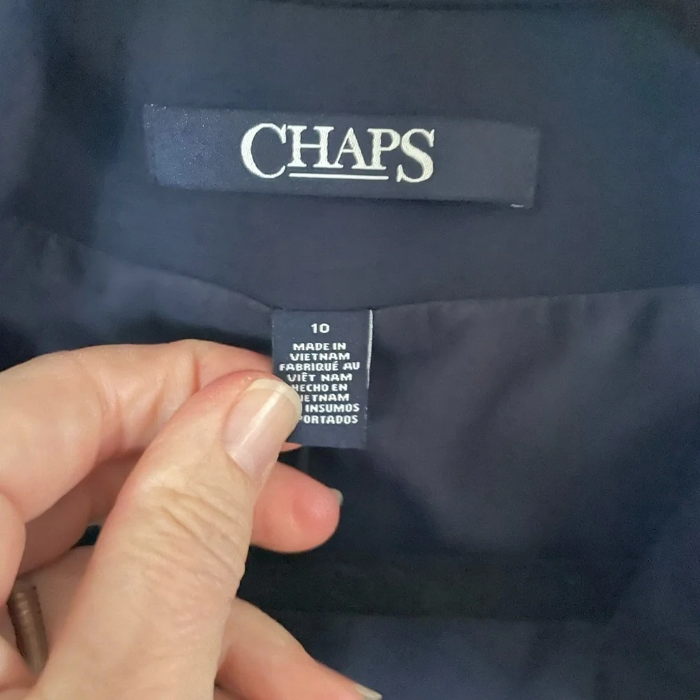 ⚓️ ICONIC Chaps Navy Crested Schoolboy Blazer ⚓️ - Picture 3 of 4